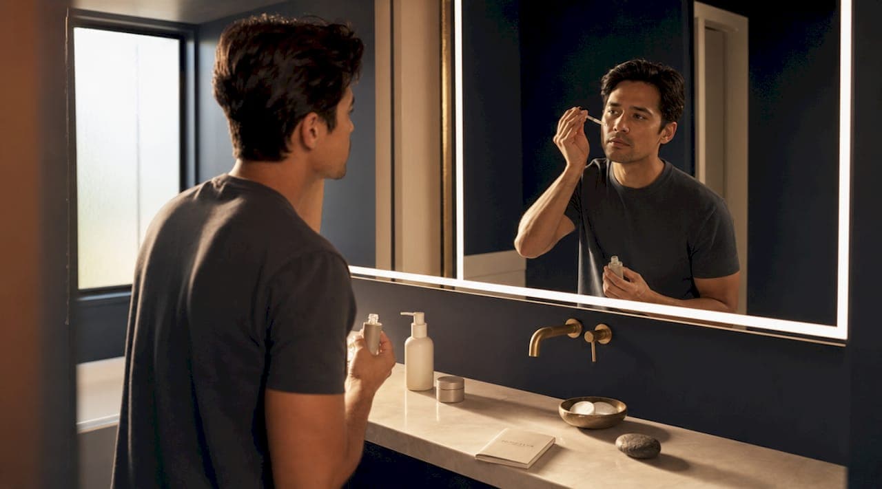 How to combine skincare treatments men: 2026 guide