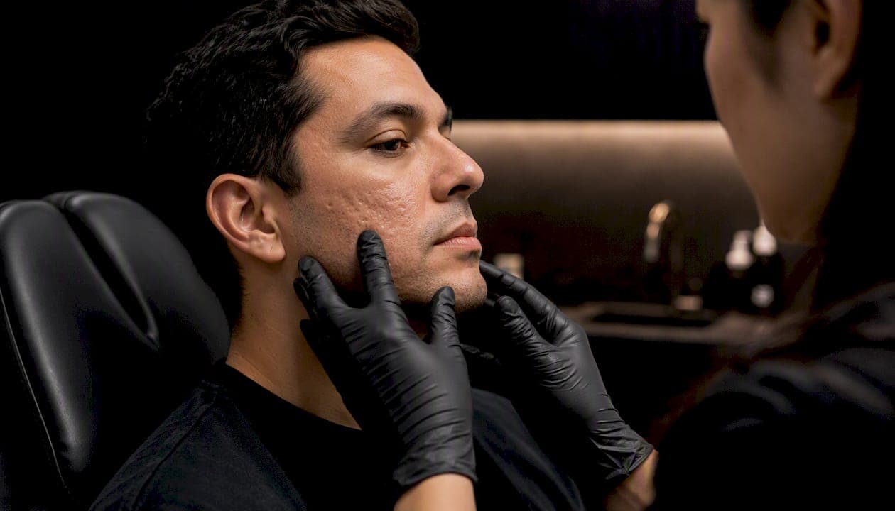 Treating acne scarring in men: the clinical approach that works