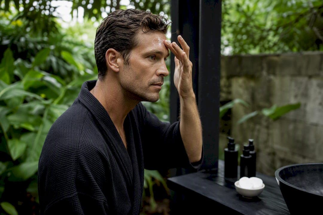 How to reduce forehead lines naturally: a men's routine that works