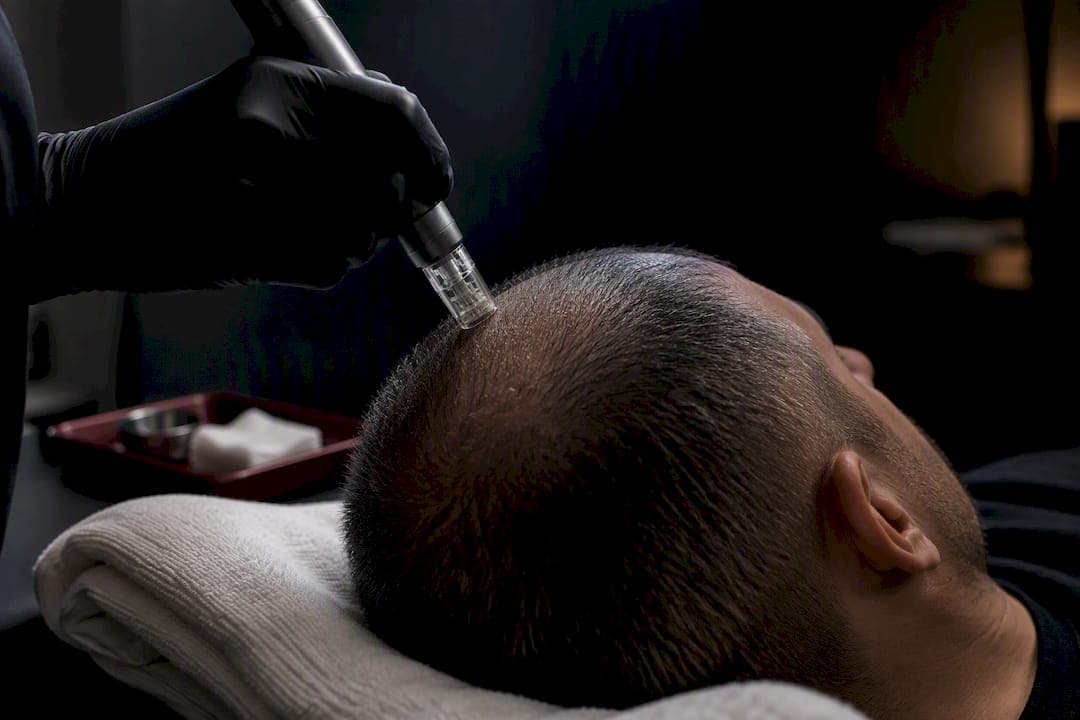 Men's Microneedling Frequency by Depth: 0.3–1.5mm, 7–42 Days