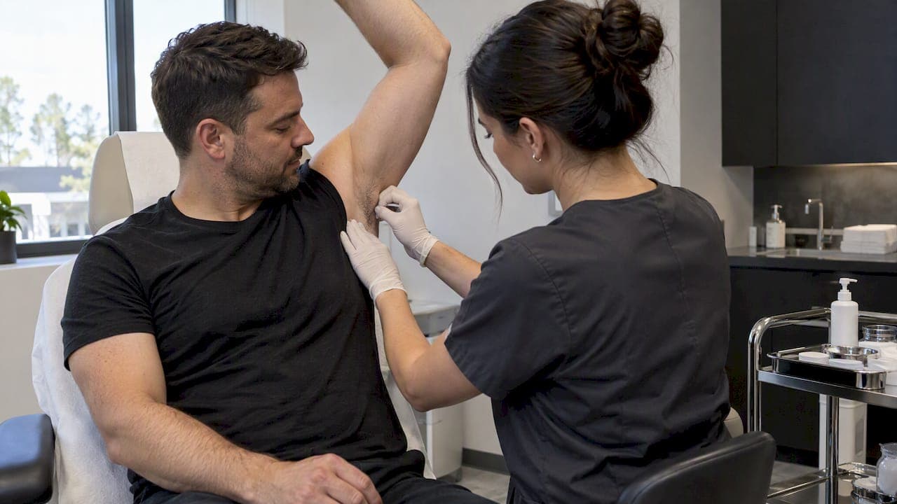 Men: Expect 3–6 Months From Armpit Botox, and Why Technique Matters
