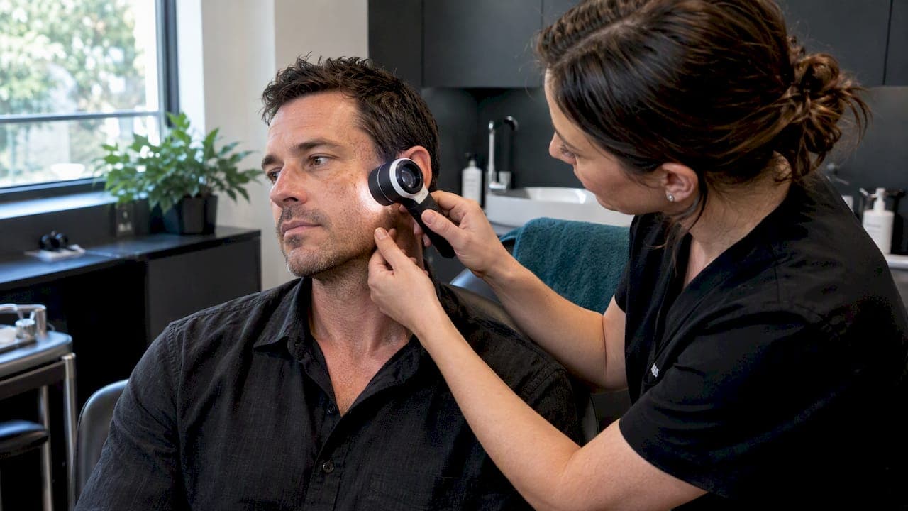 Get a Skin Assessment Before Peels or Lasers for Men's Sun Damage