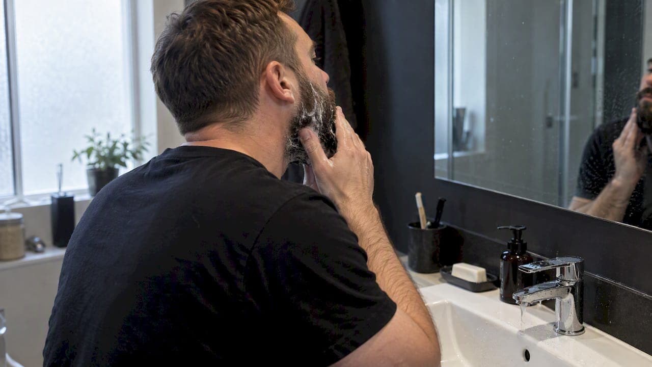 Stop beard dandruff in 2–4 weeks with clinic backed skincare for men